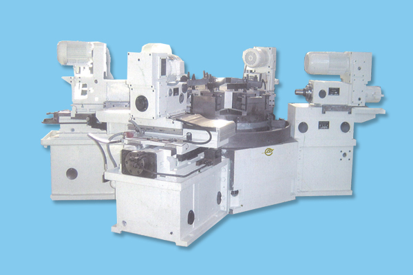 數控六(liù)工位回轉工作(zuò)台組合機床